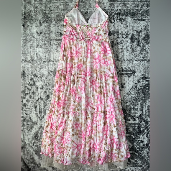 Free People Floral Halter Dress - Picture 2 of 6